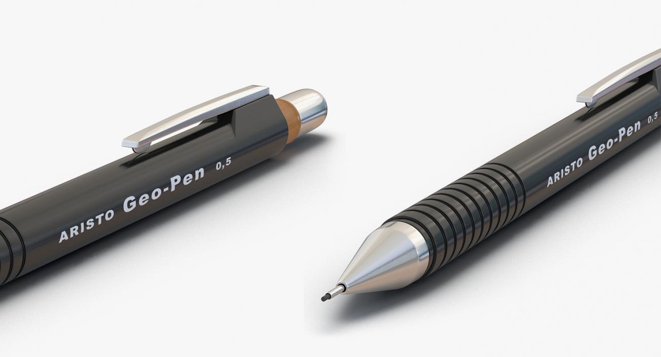 Pens and Pencils Collection 3D