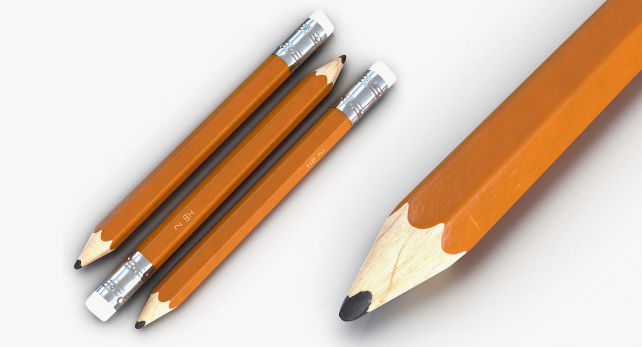 Pens and Pencils Collection 3D