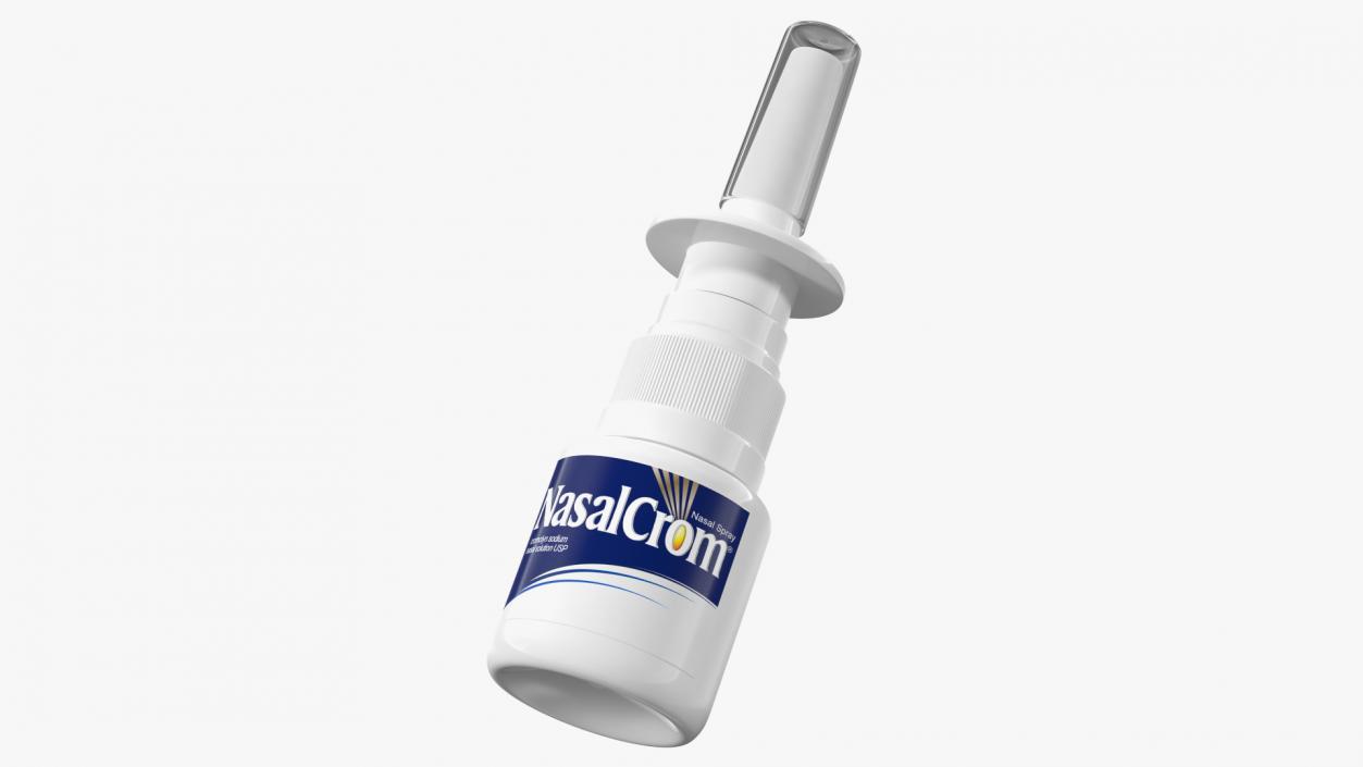 3D NasalCrom Allergy Symptom Controller Bottle model