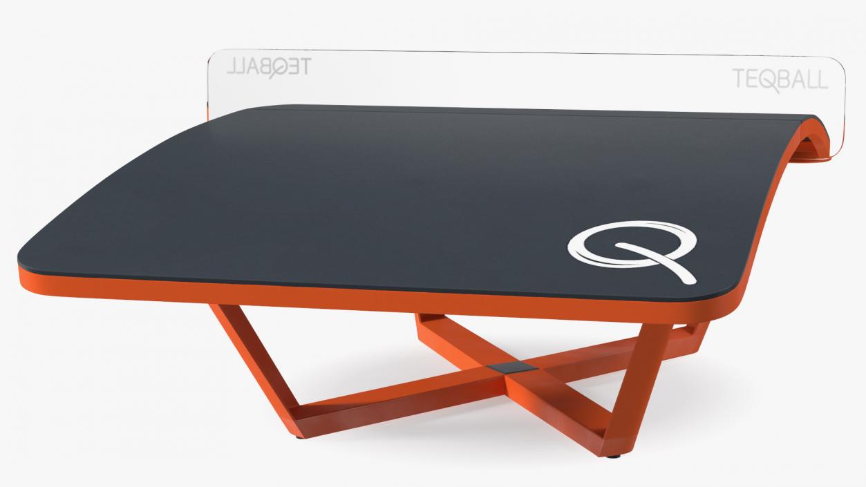 3D Teqball Table model