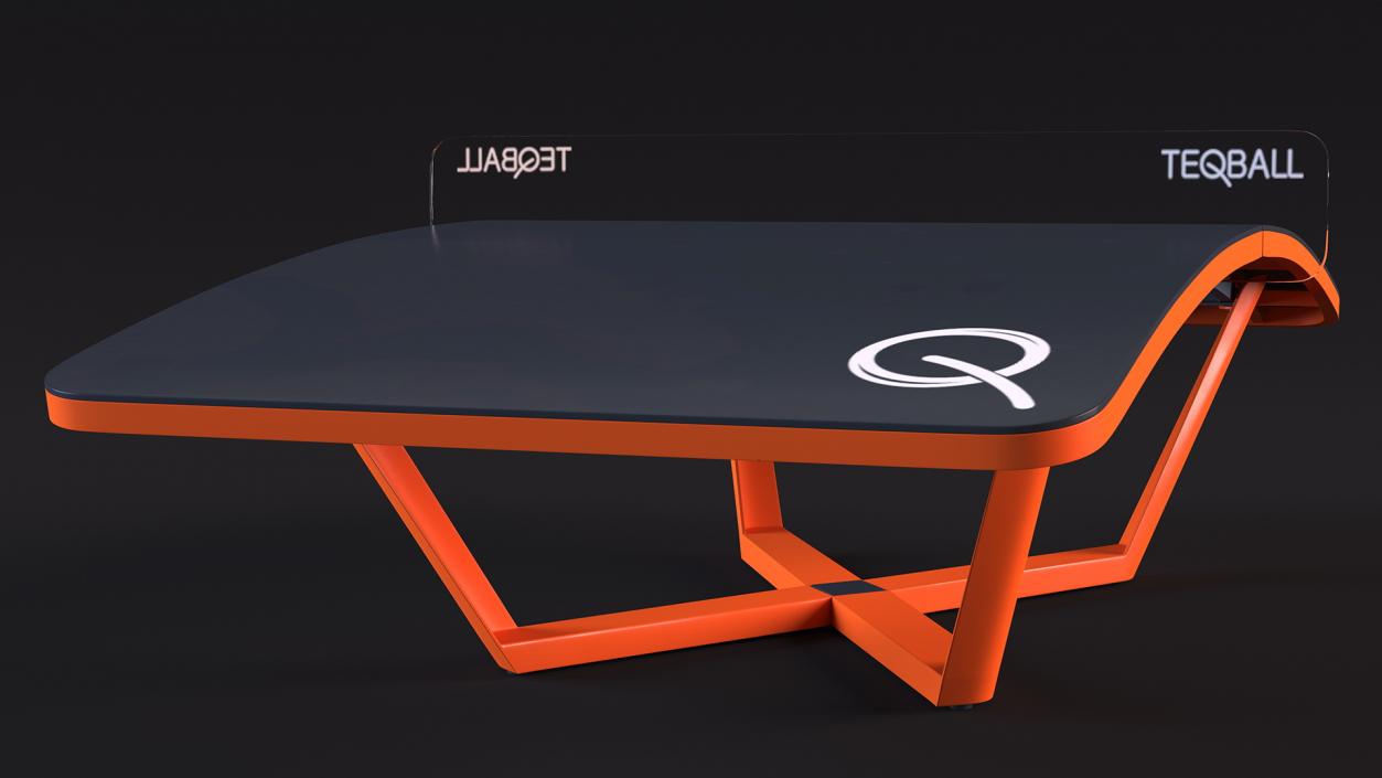 3D Teqball Table model