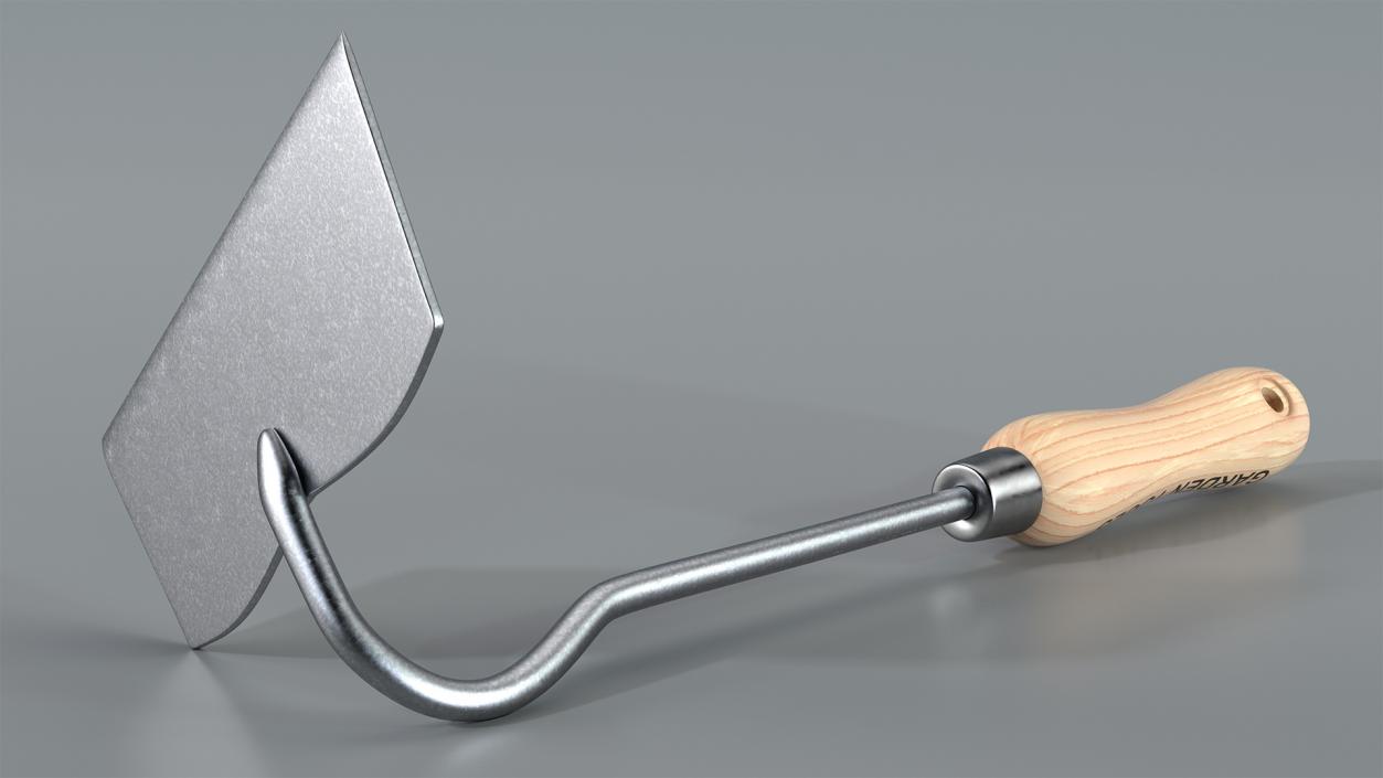 3D model Hand Hoe Garden Tool