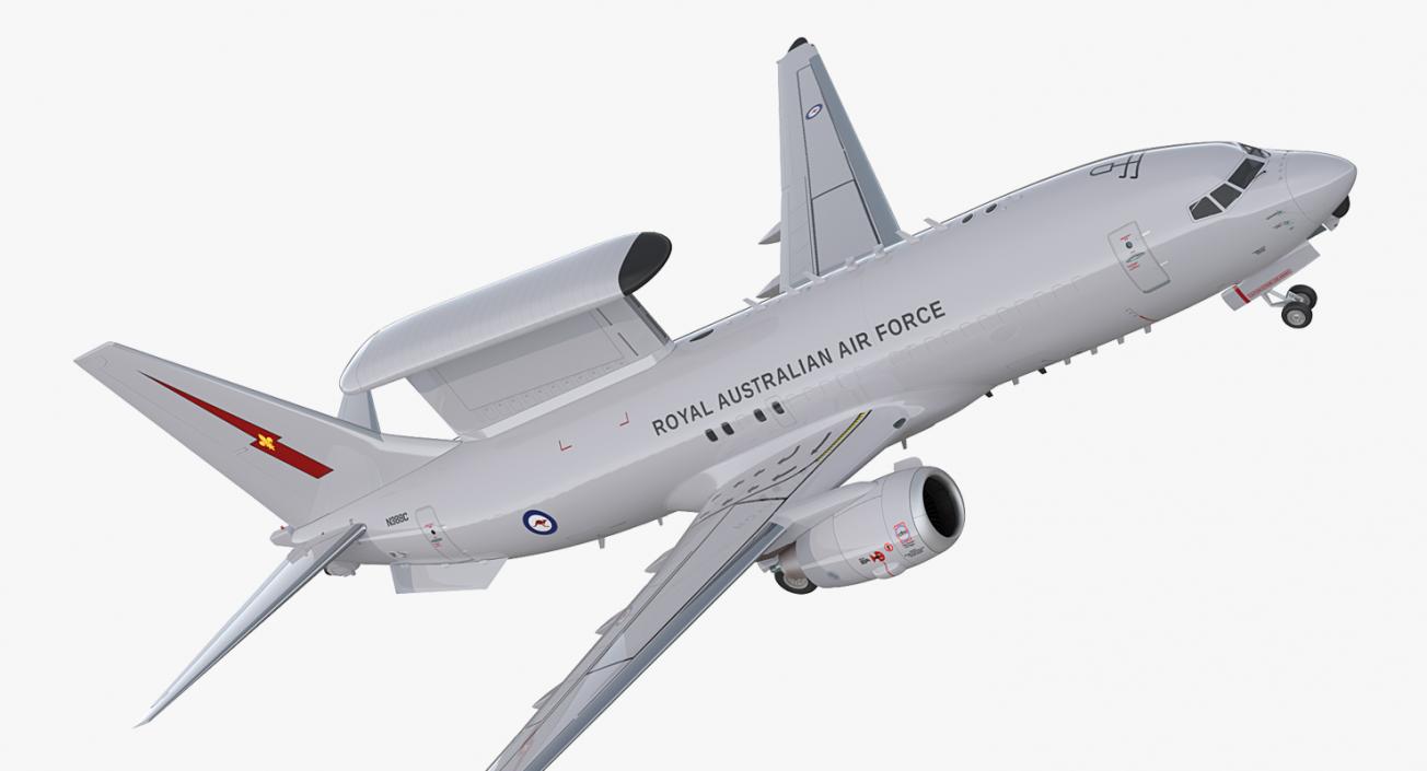 Boeing 737 Wedgetail Royal Australian Air Force 3D