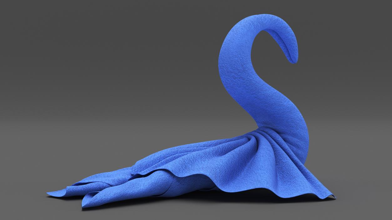 3D Shaped Towel Swans Collection 2