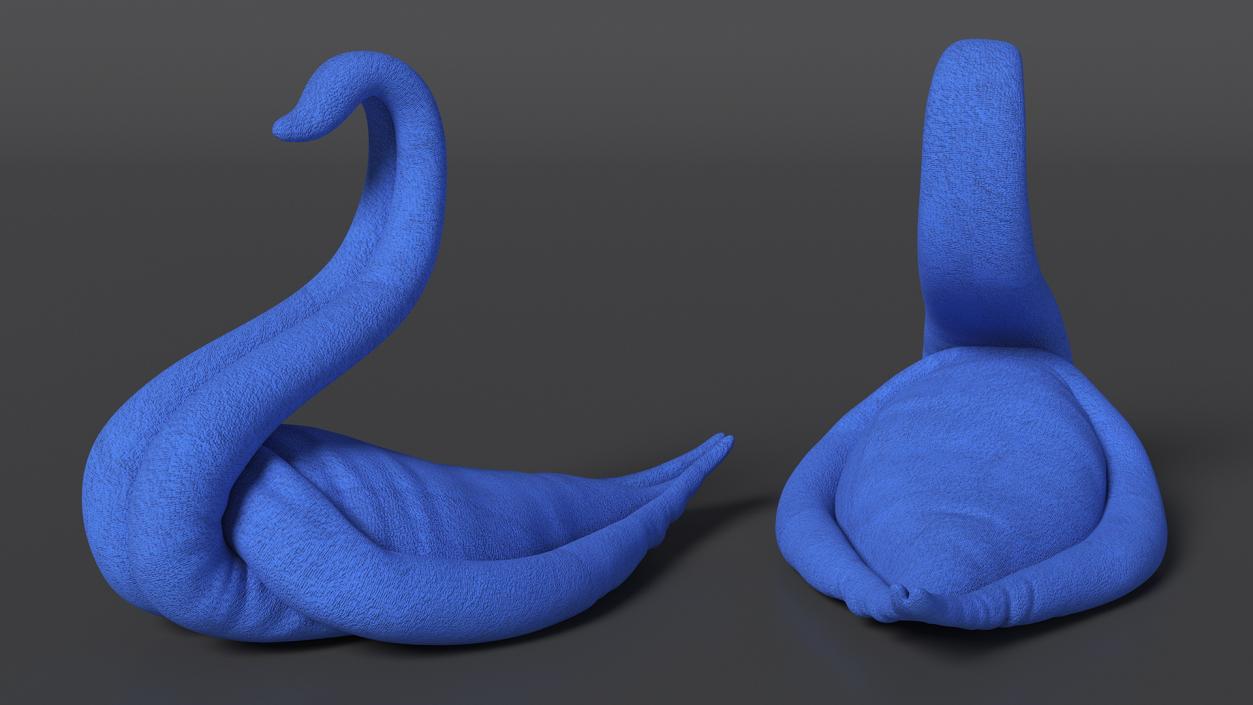 3D Shaped Towel Swans Collection 2