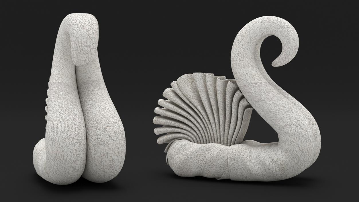 3D Shaped Towel Swans Collection 2