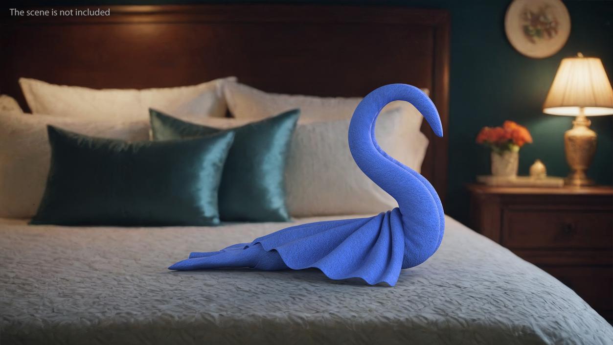 3D Shaped Towel Swans Collection 2