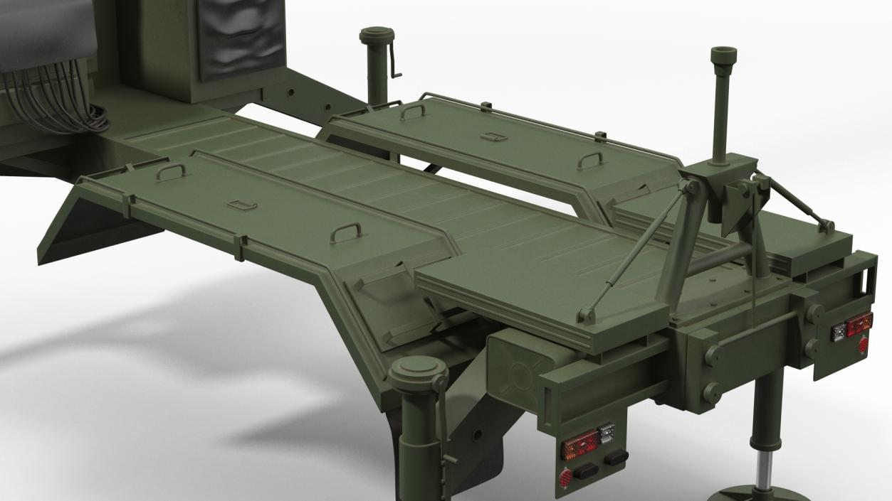 Kasta 2E2 Antenna Rigged 3D model