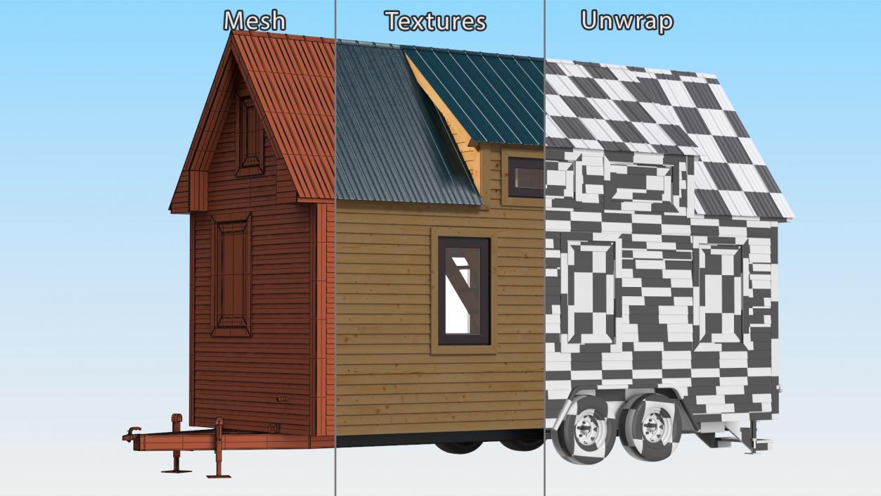 3D model Tiny House