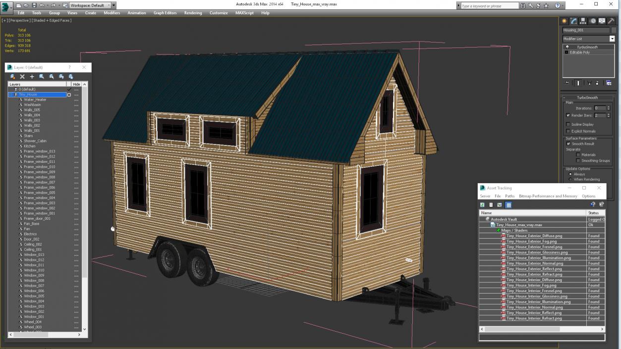 3D model Tiny House