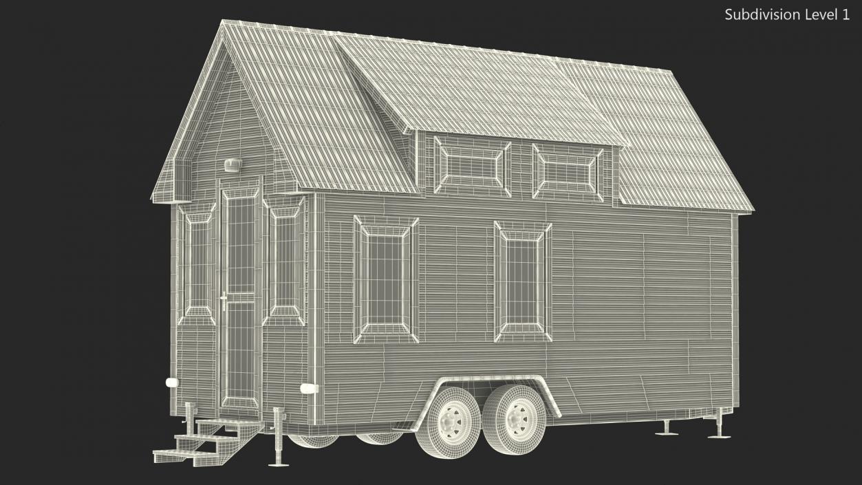 3D model Tiny House