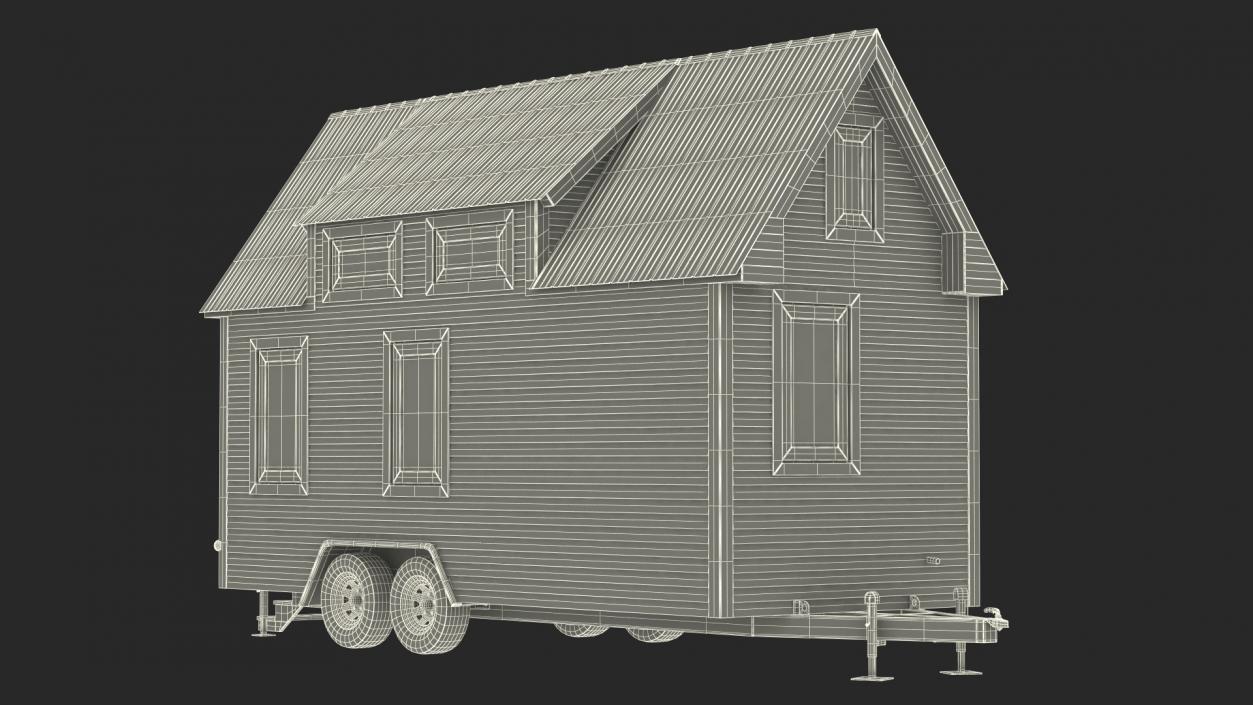 3D model Tiny House