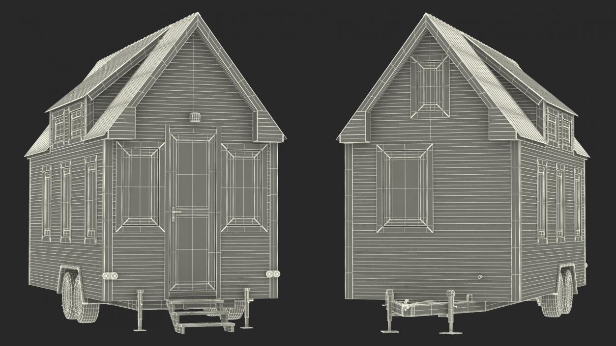 3D model Tiny House