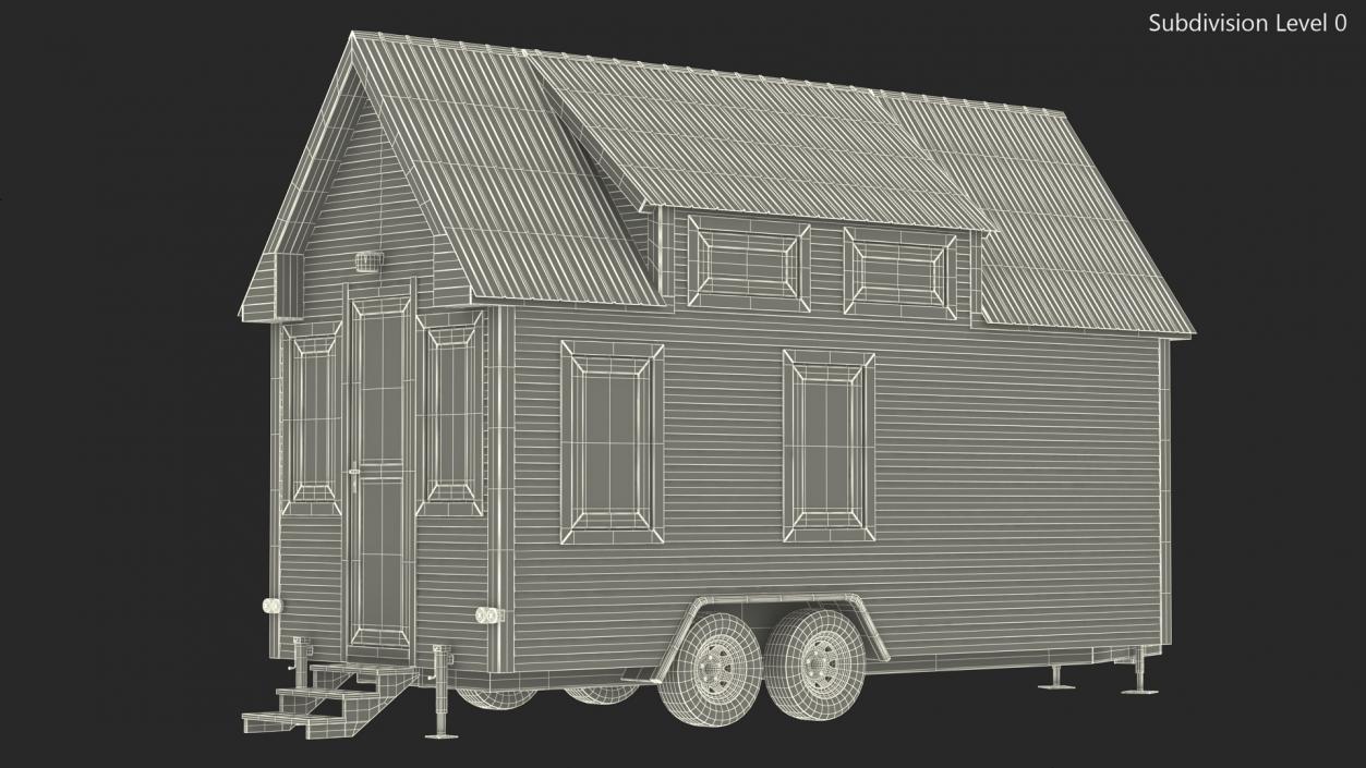 3D model Tiny House