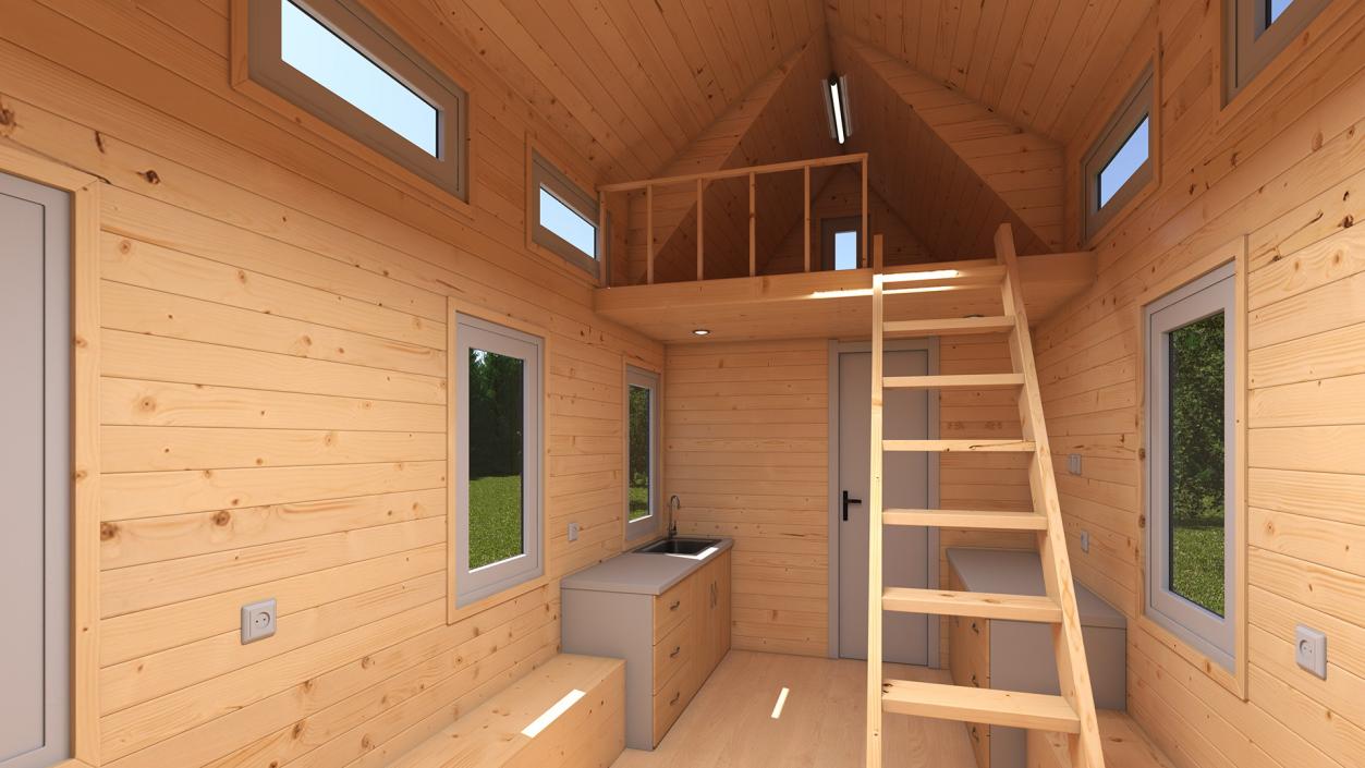 3D model Tiny House