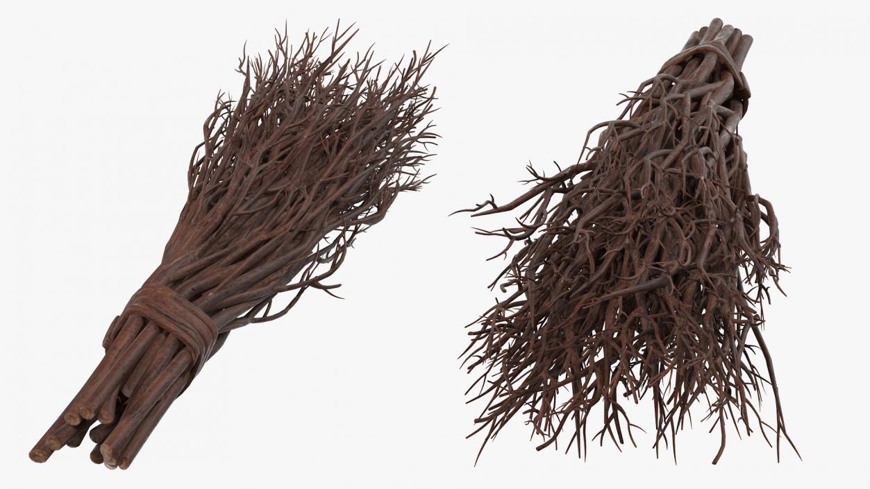 3D Besom Broom