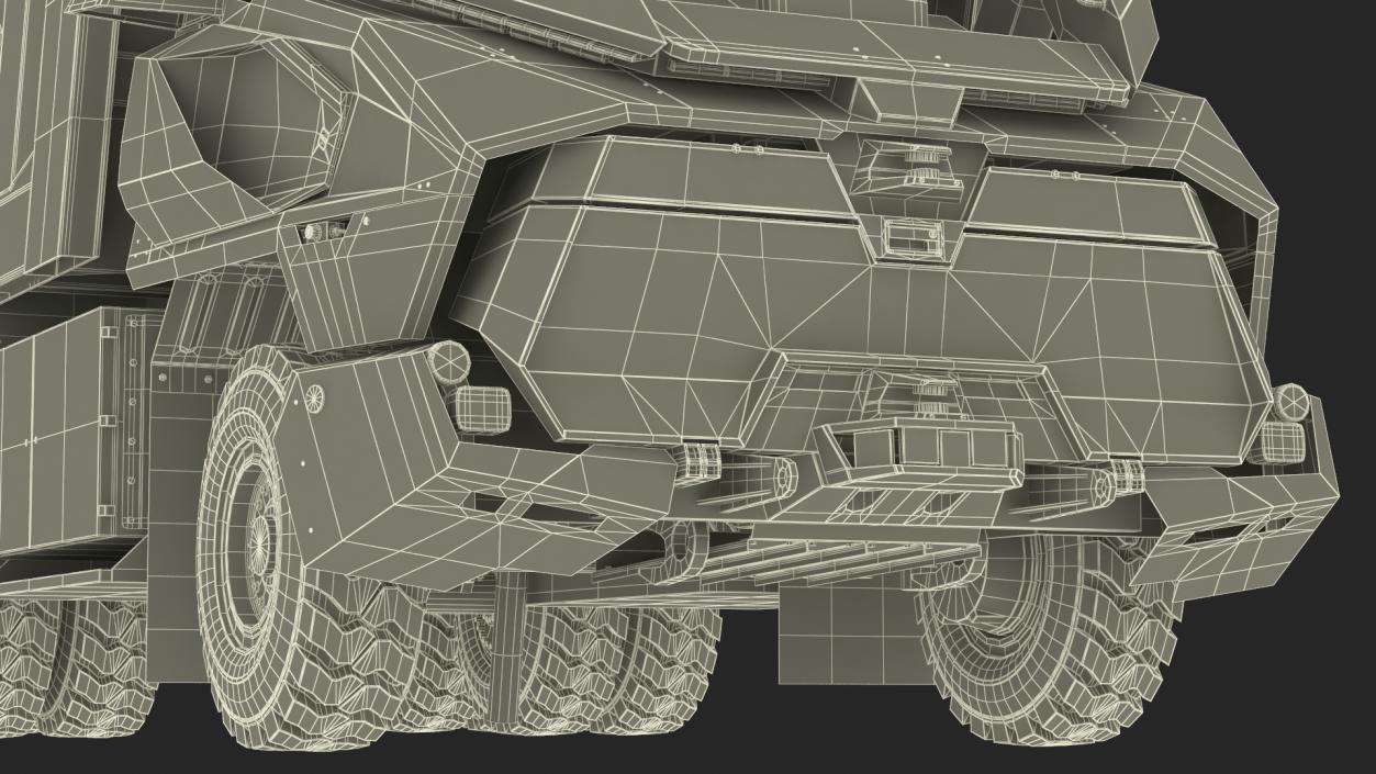 3D New XCMG Autonomous Electric Mining Truck Rigged model