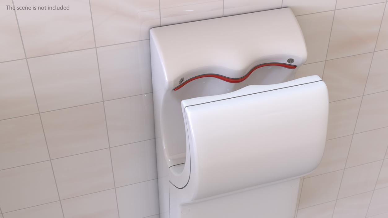 3D Vertical Hand Dryers Collection