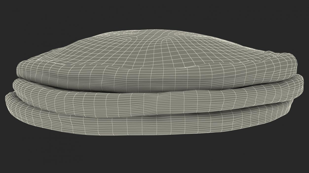 Three Pancakes 3D model