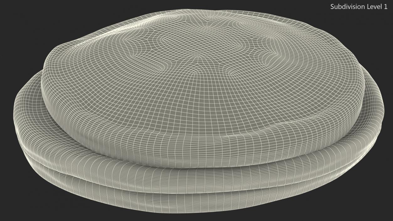 Three Pancakes 3D model