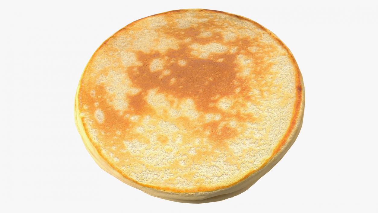 Three Pancakes 3D model