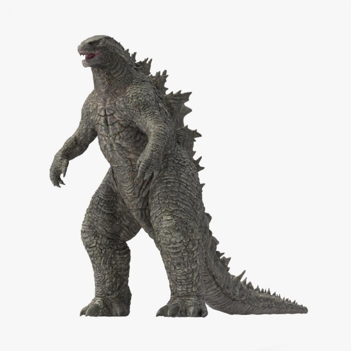 Monster Godzilla Rigged for Cinema 4D 3D