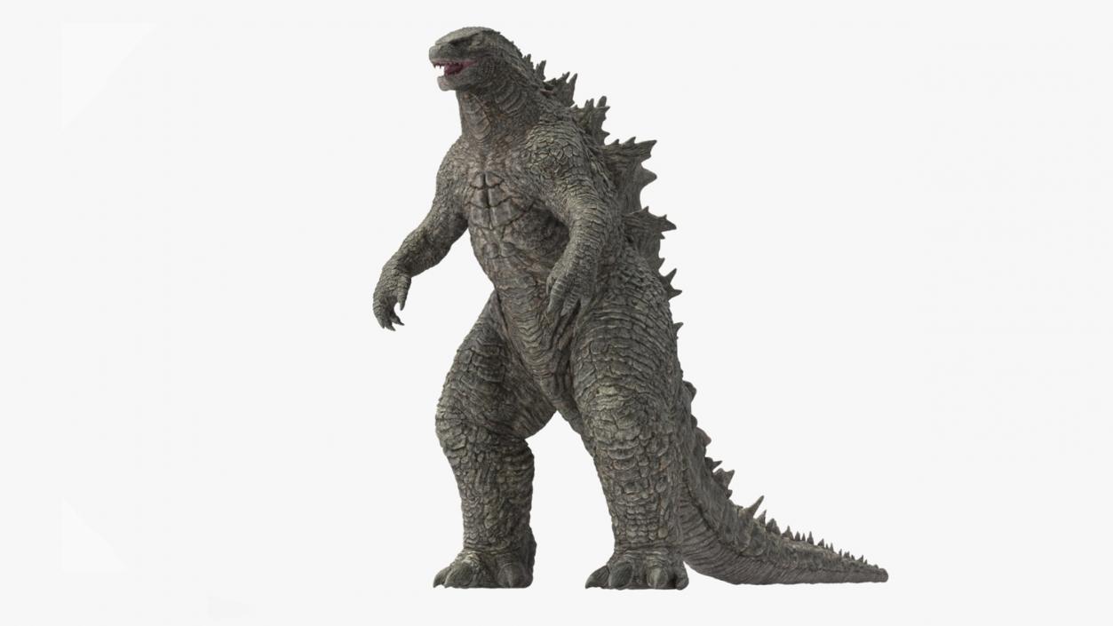 Monster Godzilla Rigged for Cinema 4D 3D