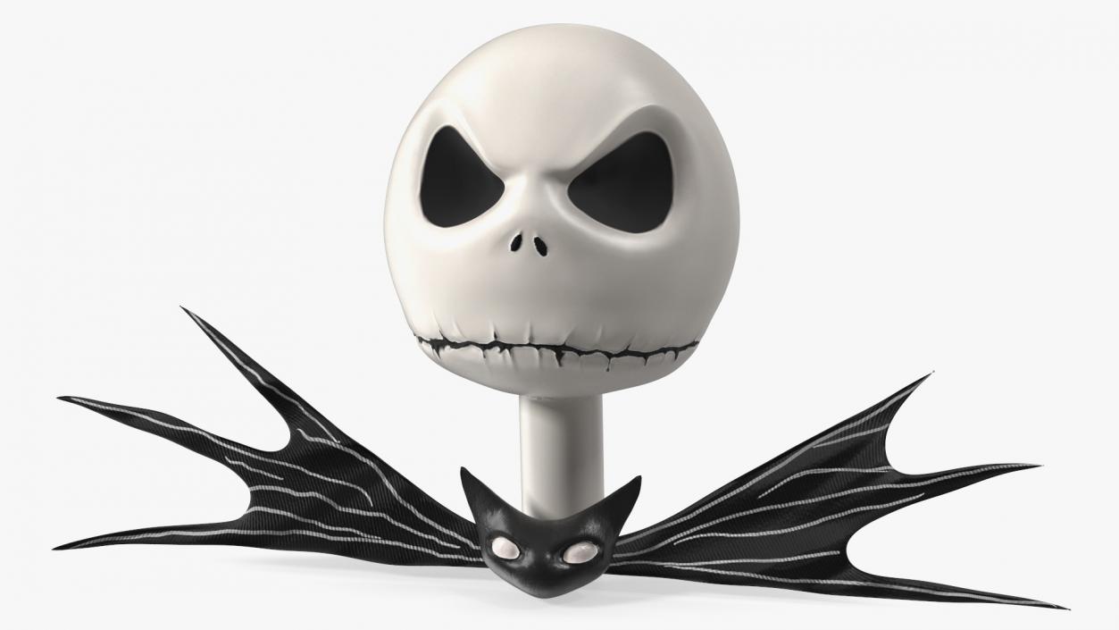 3D model Head of Jack Skellington Angry