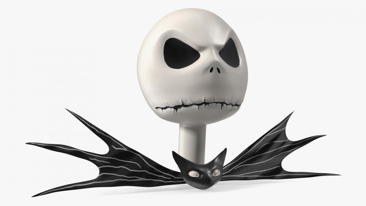 3D model Head of Jack Skellington Angry