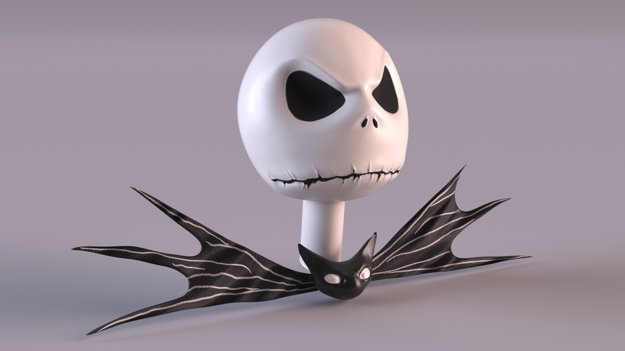 3D model Head of Jack Skellington Angry