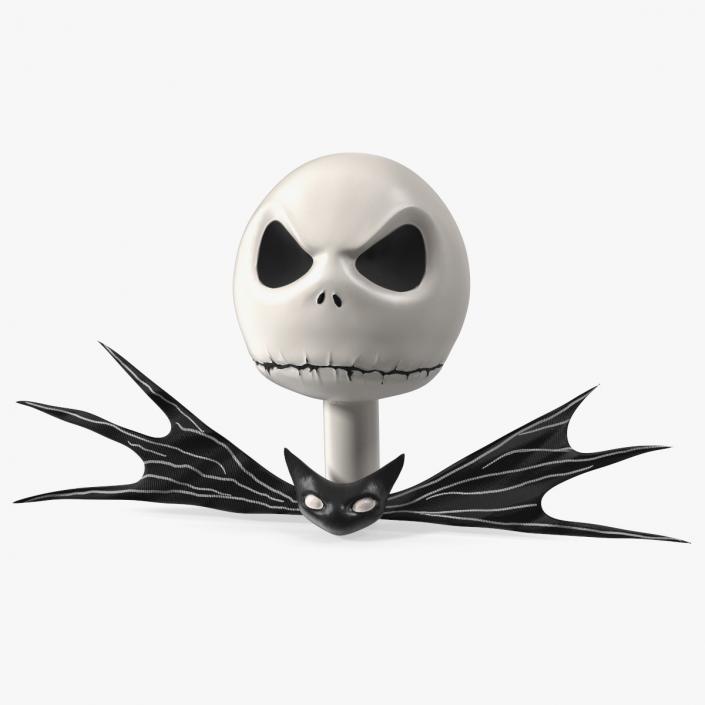 3D model Head of Jack Skellington Angry