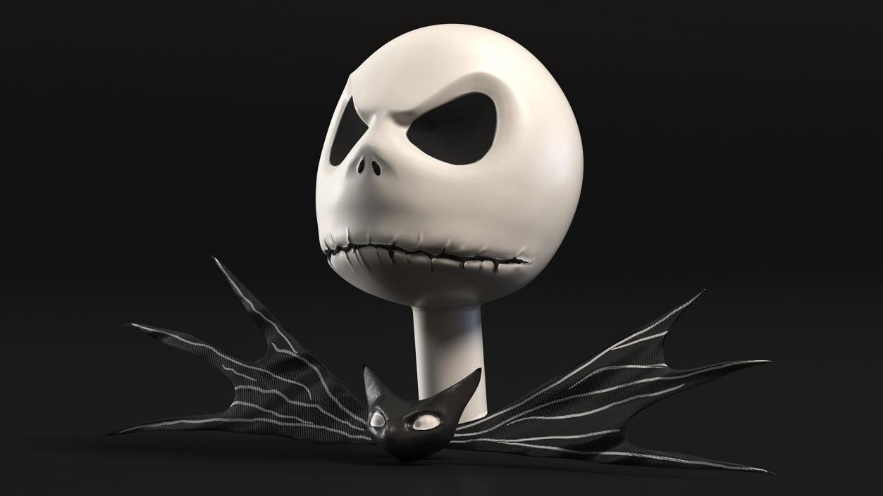 3D model Head of Jack Skellington Angry