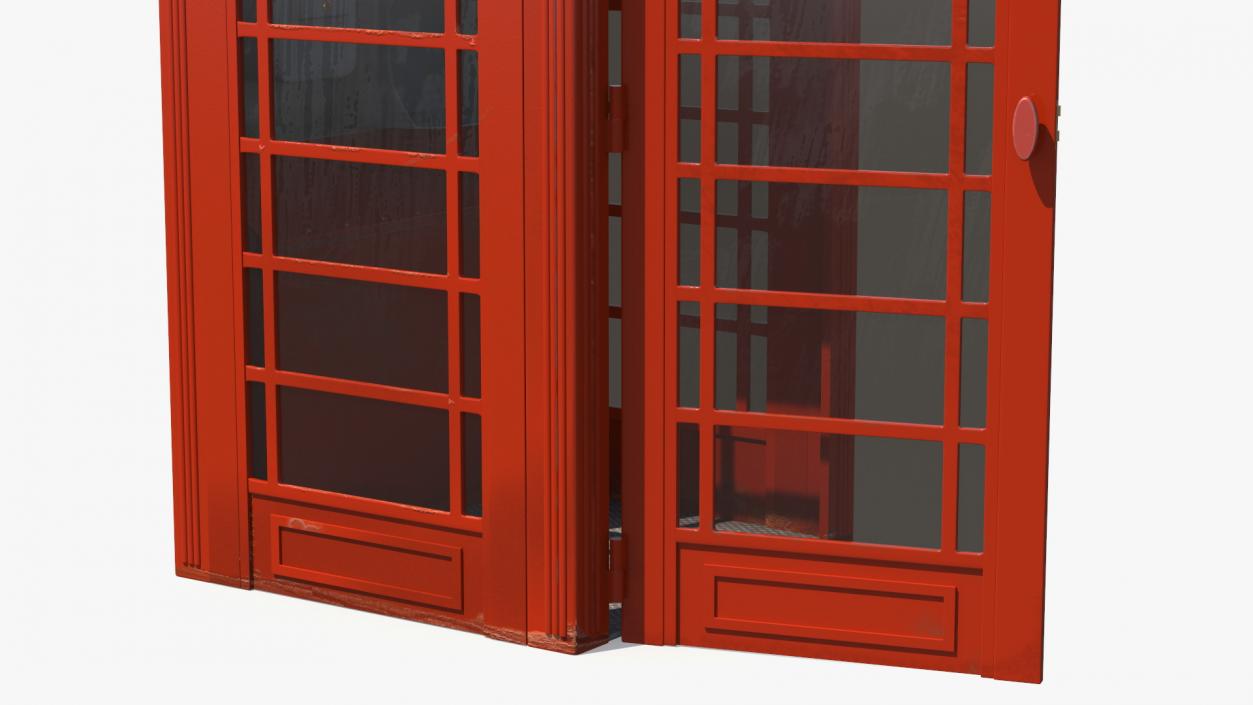 3D Classic British Telephone Booth