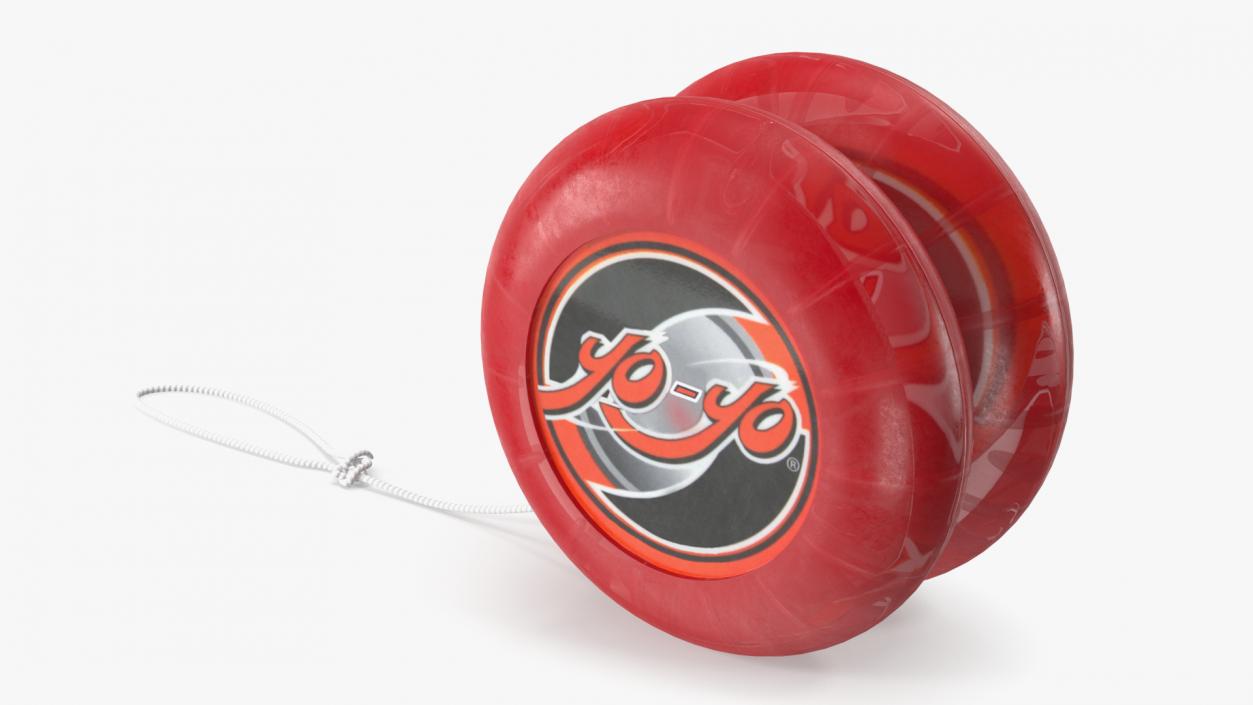 3D Toy Yo-Yo Red model