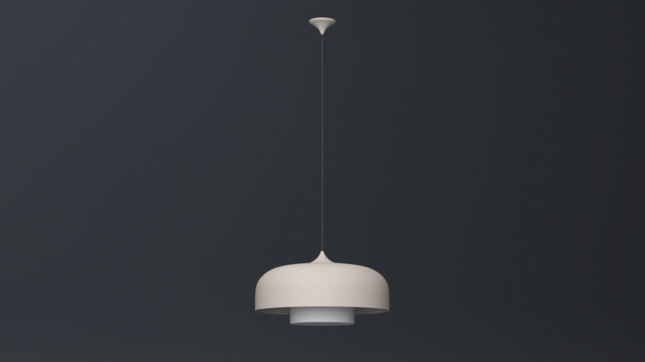 3D model Ceiling Hanging Pendant Lamp 2