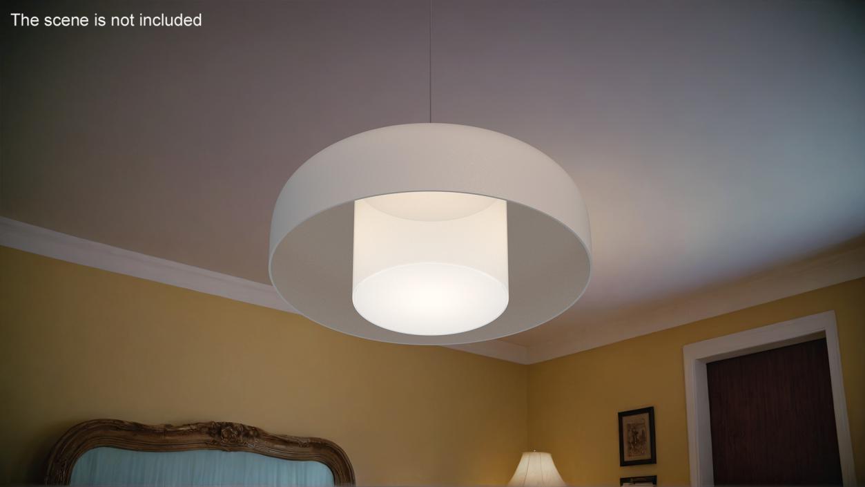 3D model Ceiling Hanging Pendant Lamp 2