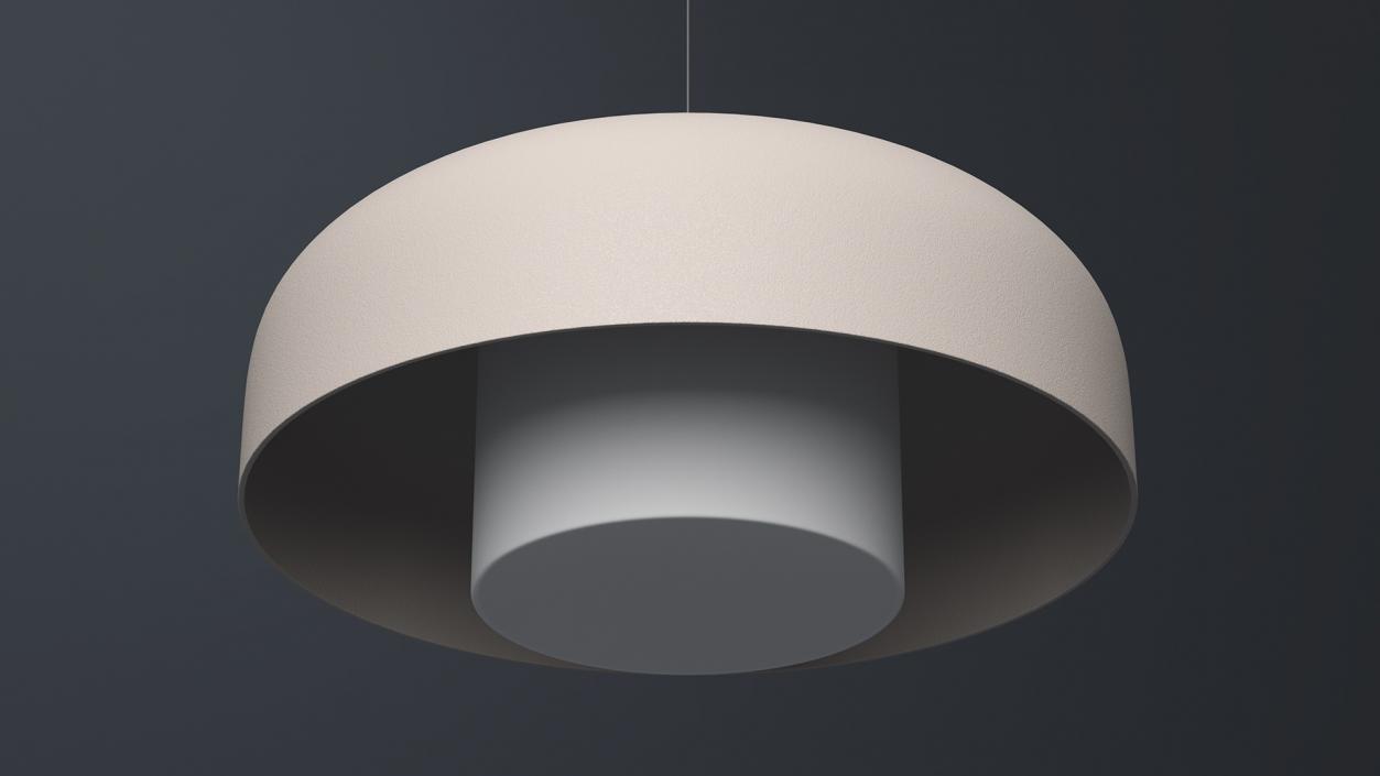 3D model Ceiling Hanging Pendant Lamp 2