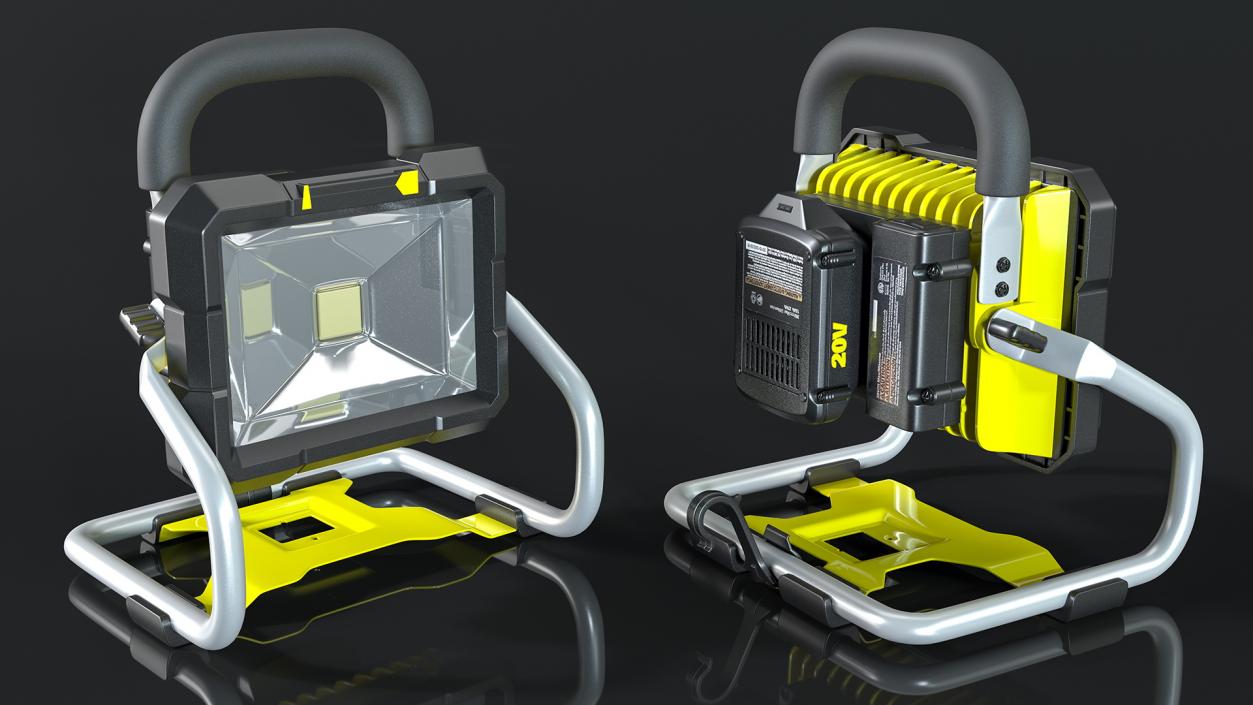 3D Portable LED Work Light model