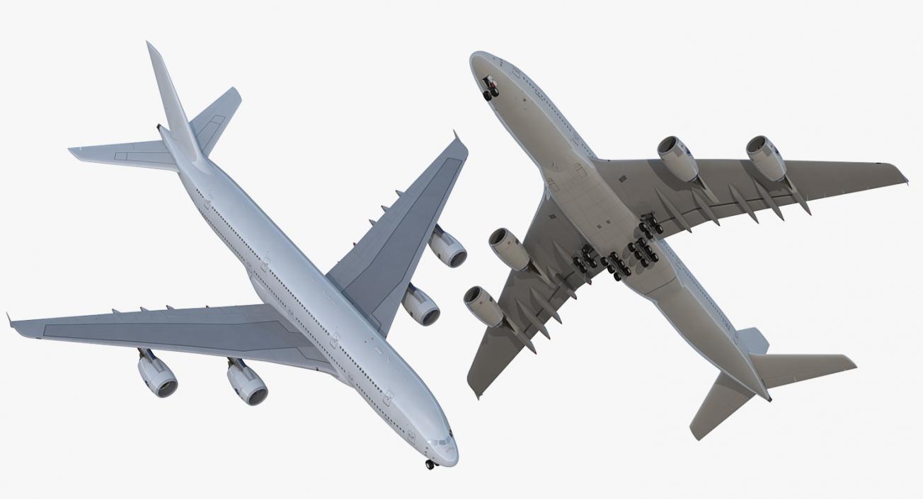 Airbus A380-1000 Generic 3D model