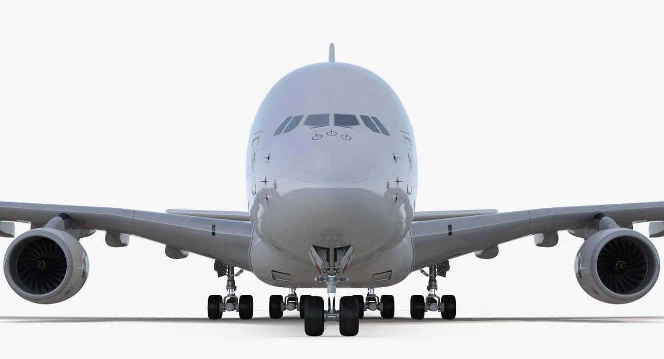 Airbus A380-1000 Generic 3D model