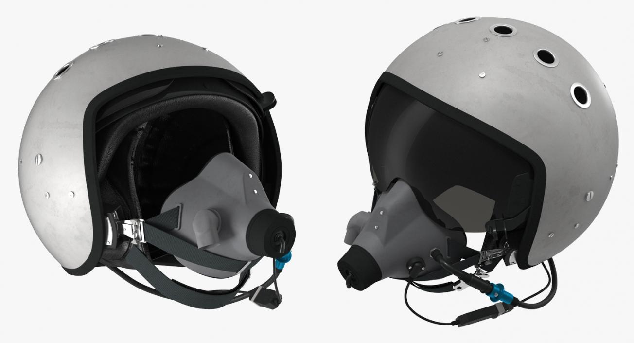 Russian Jet Fighter Pilot Helmet 3D