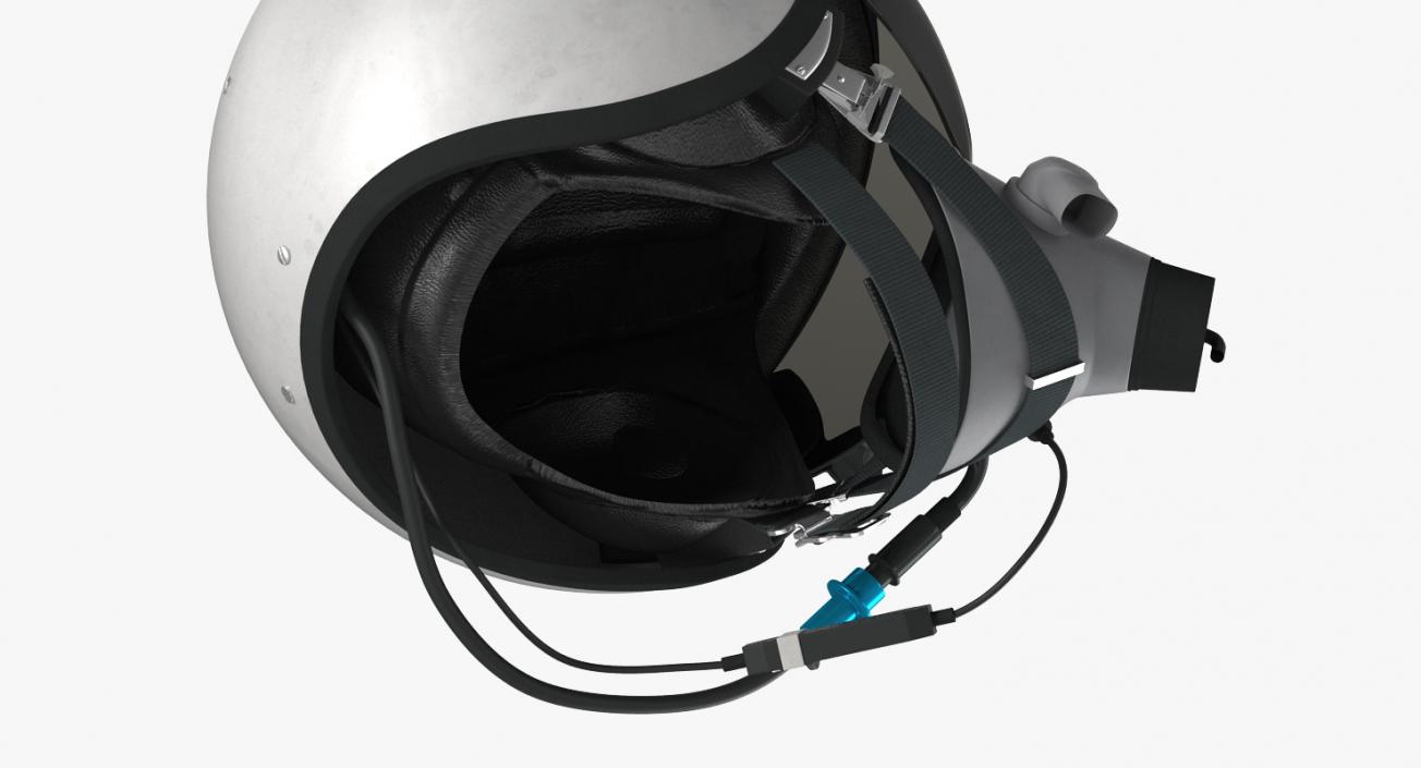 Russian Jet Fighter Pilot Helmet 3D