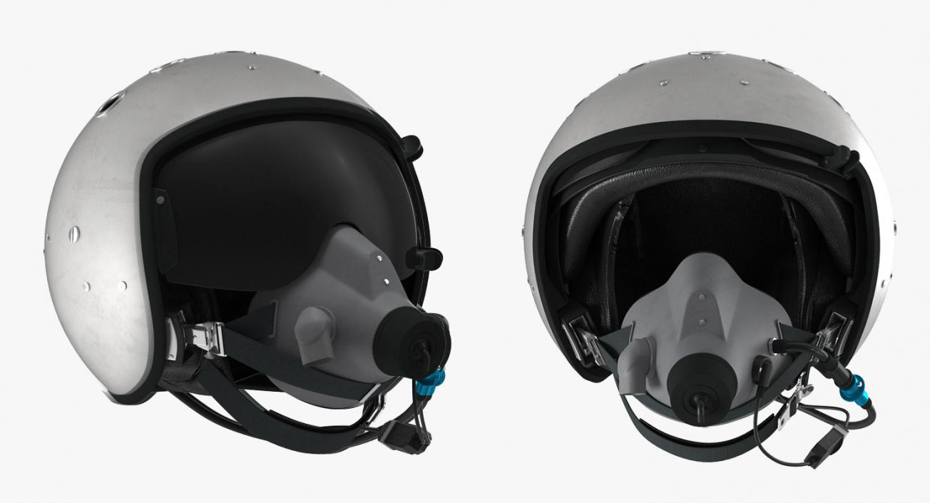 Russian Jet Fighter Pilot Helmet 3D