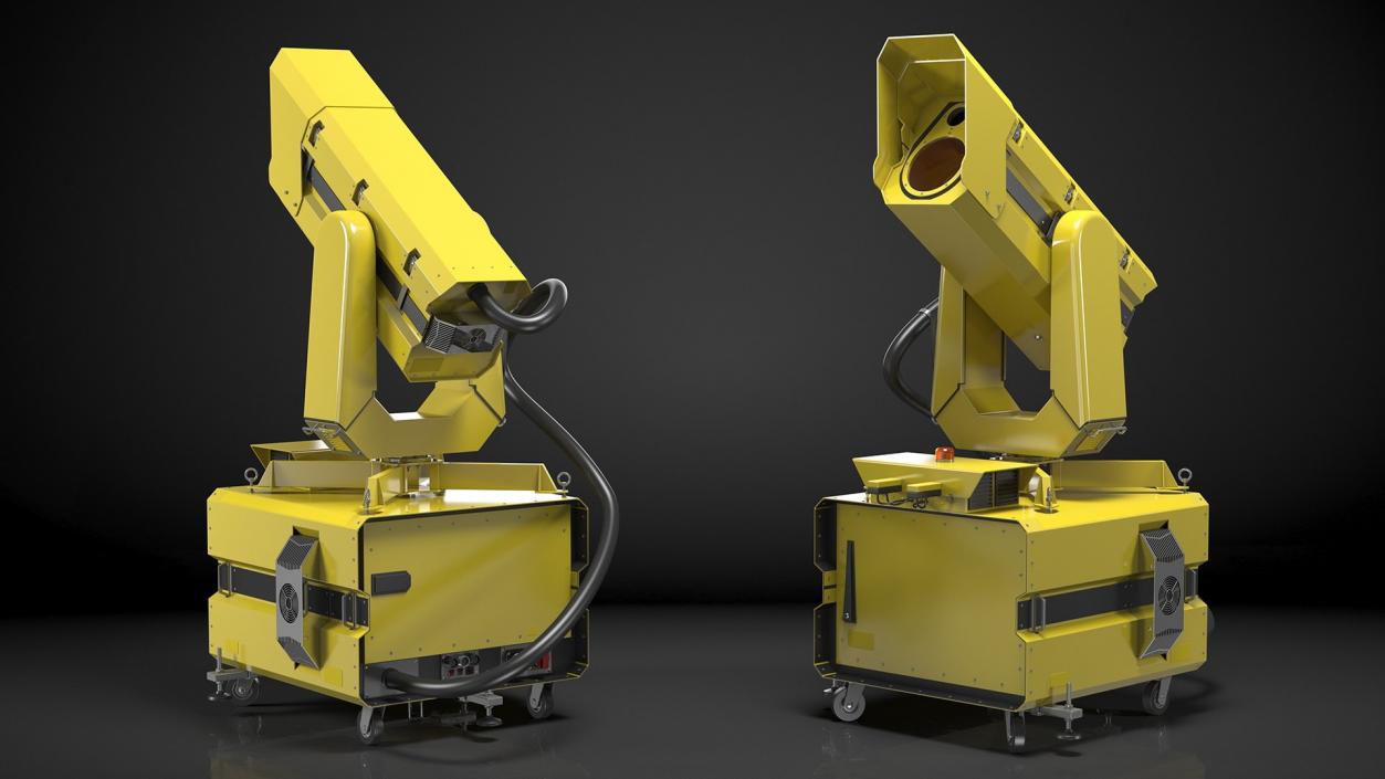 3D Airport Detection System Scanners Collection 2