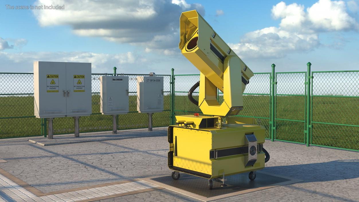 3D Airport Detection System Scanners Collection 2