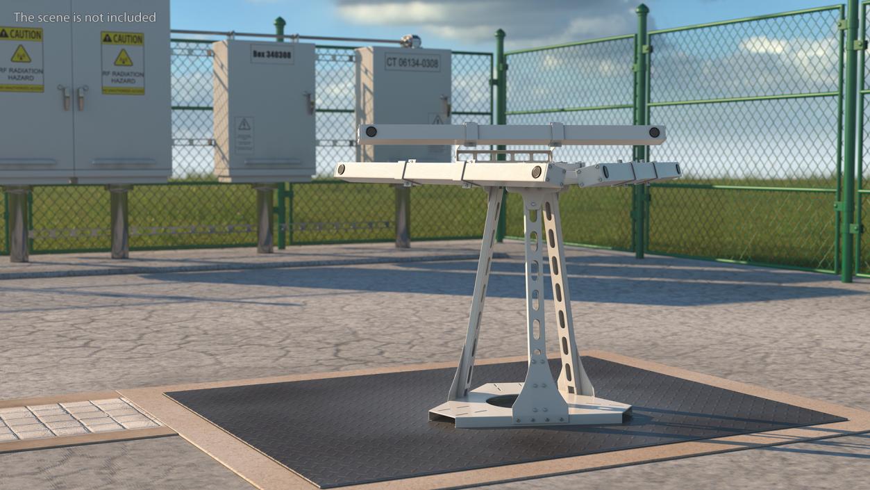 3D Airport Detection System Scanners Collection 2