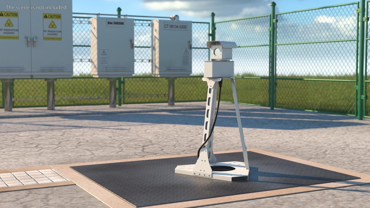 3D Airport Detection System Scanners Collection 2