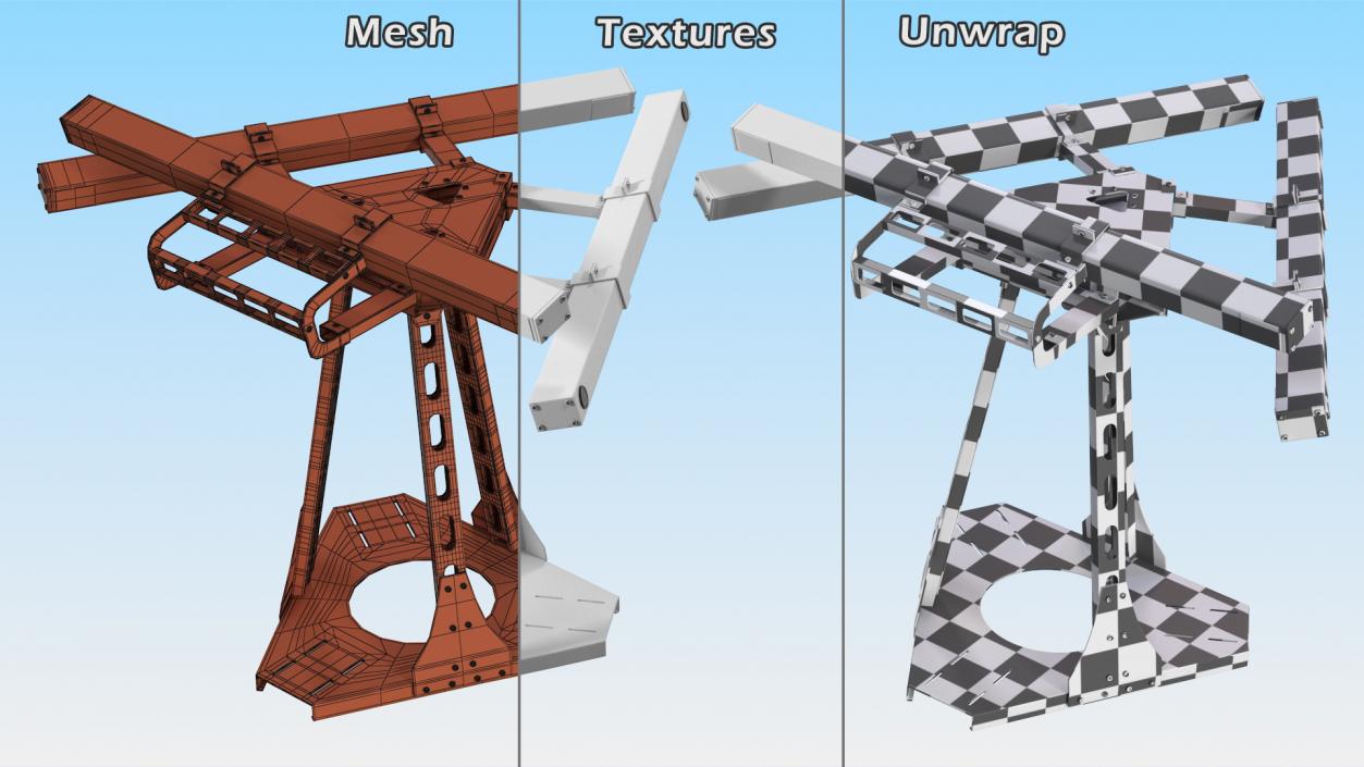 3D Airport Detection System Scanners Collection 2