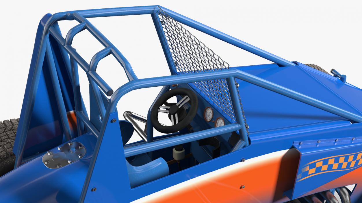 3D model Sprint Car