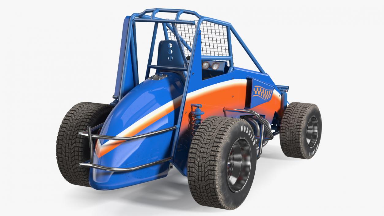 3D model Sprint Car